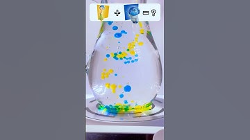 What Color Do Joy and Sadness Create? #disney #colormixing #insideout2 #joy #sadness