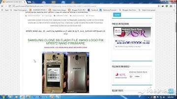 SAMSUNG CLONE S9 FLASH FILE MT6572 NAND FIRMWARE