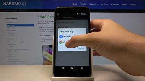 How to Set App as Default in ZTE NUBIA N1 LITE – Default App List