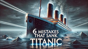 6 Fatal Mistakes That Sank The Titanic! #Titanic
