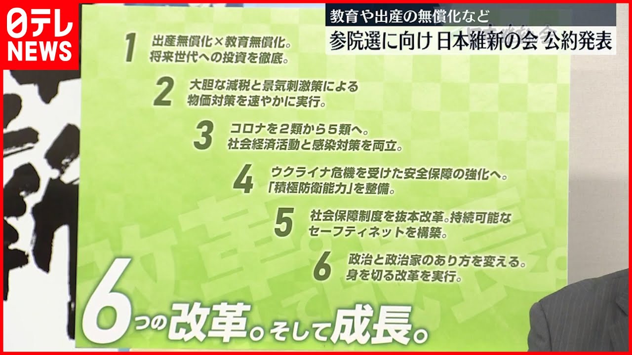 維新 の 会 公約