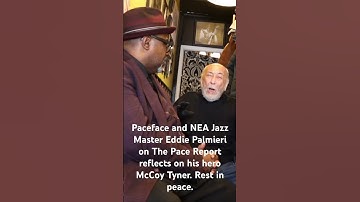 Thumbnail of Brian Pace and NEA Jazz Master Eddie Palmieri at Birdland for his 85th birthday celebration.