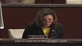 Congresista Elvira Salazar alerta a la Argentina
