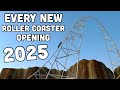 Every major 2025 roller coaster so far