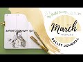 MARCH Bullet Journal WEEKLY setup + VOTE for APRIL Country Options (4K)