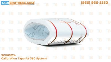Calibration Tape for 360° Systems by TadiBrothers | RV, Trailer & Fleet Vehicle Use | SKU66324