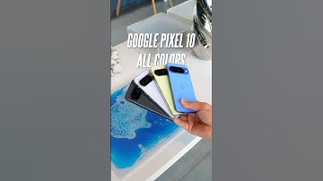 Google Pixel 10 All Colors Hands On!