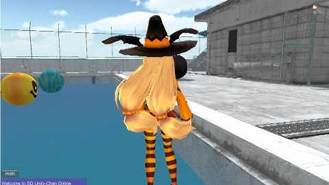 SDユニティちゃんオンライン V0.6 プレイヤキャラ「ユニティちゃん ハロウィン」