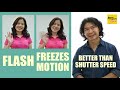 Flash Freezes Motion Better Than Shutter Speed