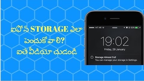 How To Manage Storage and Free Up Space On The iPhone, iPad & iPod Touch