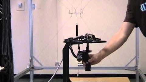 6 DOF cable-driven mechanism controled by joystick