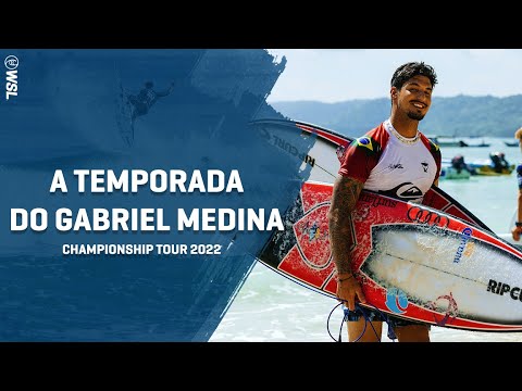 ELE ESTÁ DE VOLTA! A temporada de Gabriel Medina no Championship Tour 2022  |  WSL Brasil