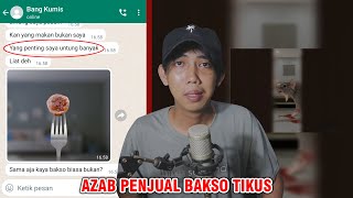 AZAB PENJUAL BAKSO TIKUS 😱 | CHAT HISTORY HORROR INDONESIA TERSERAM