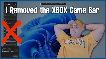 How to Remove the XBox Game Bar on Windows 11