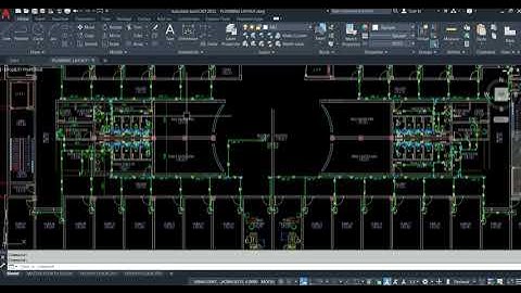 Complete Revit Plumbing Project ( from AutoCAD Drawing to Revit Plumbing) Part 1/5