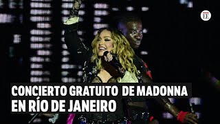 Madonna abre su concierto gratuito en Río de Janeiro con ‘Nothing Really Matters’ | El Espectador