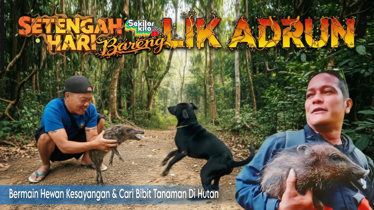 Asik Asikan Di Pinggiran Hutan Bareng Relawan 