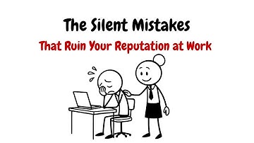 The DEADLY Mistakes That Ruin Your Work Reputation