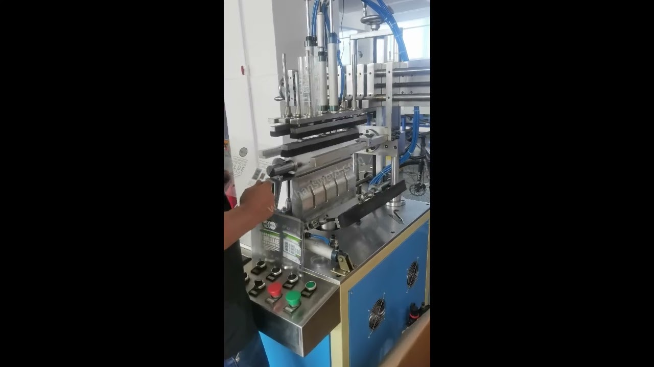 HSD-190S  Semi-automatic cylinder forming machine ultrasonic