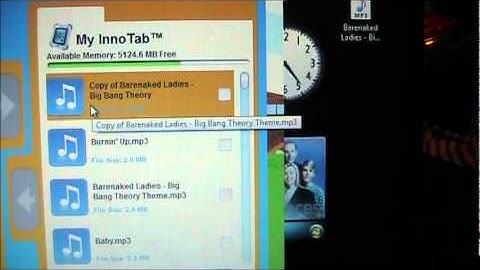 How to Copy Music (mp3s) to the Innotabs