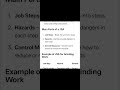 JOB SAFETY ANALYSIS PREPARE DOCUMENT IDENTIFY HAZARDS AND CONTROL