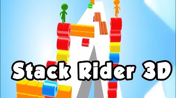 NOOB VS PRO VS HACKER IN Stack Rider 3D