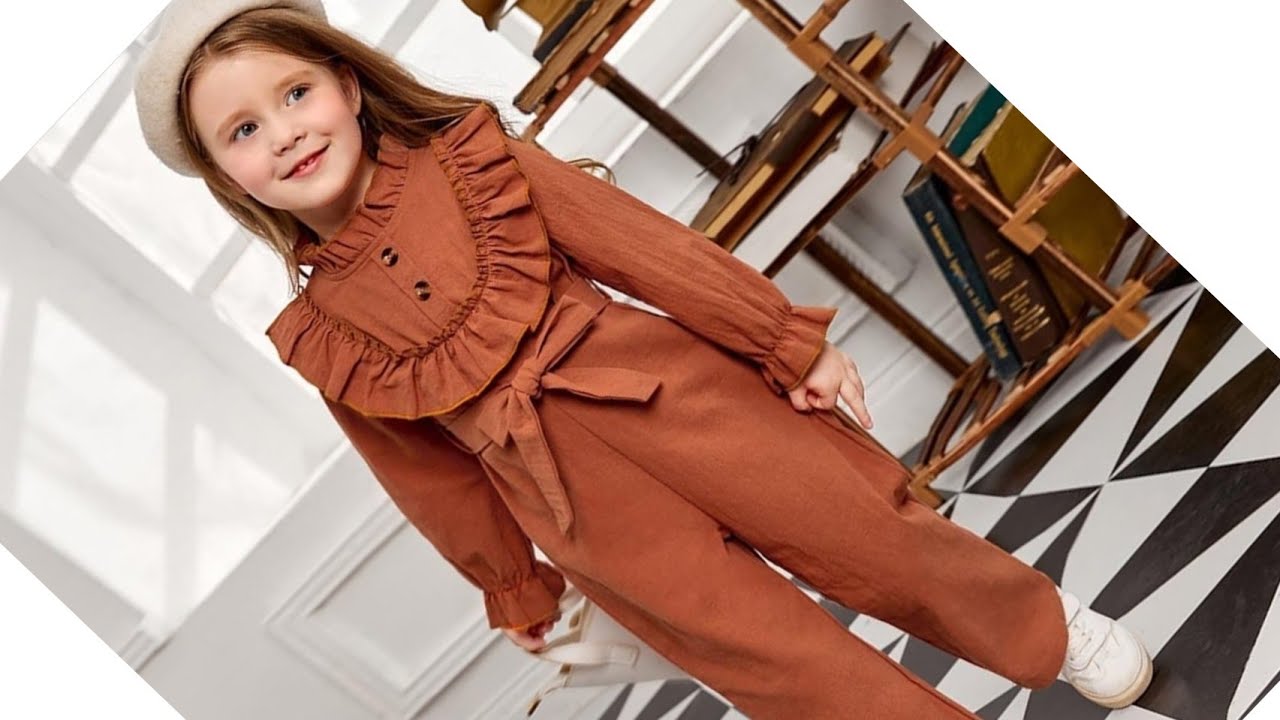 قص وخياطة سالوبت بناتى شتوى قص وخياطة جمبسوت بطريقة سهلة جدا