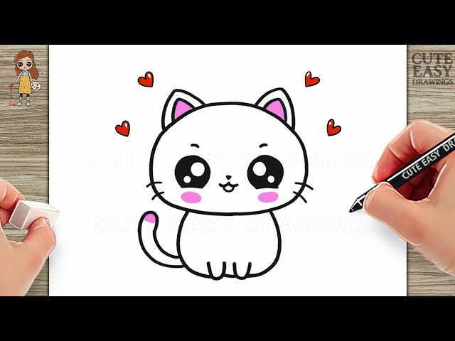 How to Draw a Cute Donut Easy Drawing and Coloring for Kids and Toddlers -  YouTube