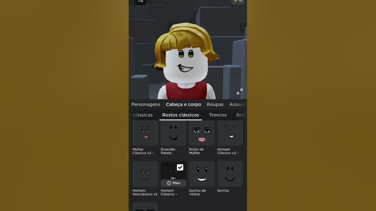 Como obter o Roblox 'Cara de homem