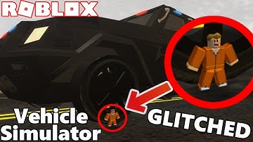 Vehicle Simulator Hot Pursuit Glitch!! - Roblox Vehicle Sim Police Chase Glitches Ft. DigDu