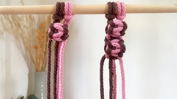 Advanced Macrame Knot | HOW TO: Button, Macadamia, Berry Knot