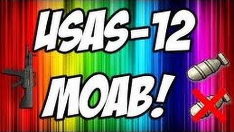 COD MW3 l USAS 12 MOAB l Old footage
