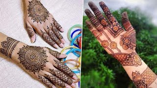 Simple and easy mehndi design tutorial | Full hand dotted mehndi design for beginners screenshot 1