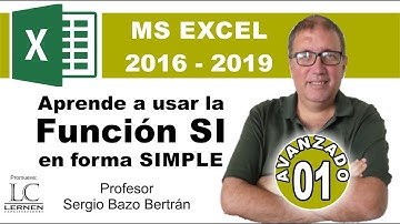 Curso GRATUITO de EXCEL AVANZADO | Parte 01 | Aprende a usar la función SI en su forma más simple