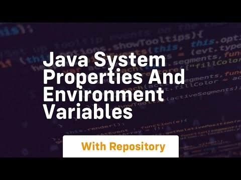 java system properties