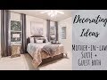 Decorating &amp; Staging Mother-In-Law Suite +  Bathroom *Budget- Friendly Makeover* | Real Estate Ideas