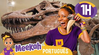 🦖 Meekah Visita um Museu de Dinossauros! 🦖 | 1 HORA DA MEEKAH! | Vídeos Educativos em Português