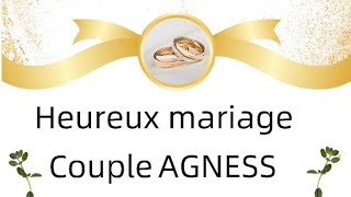 Mariage du Couple AGNESS Arnaud