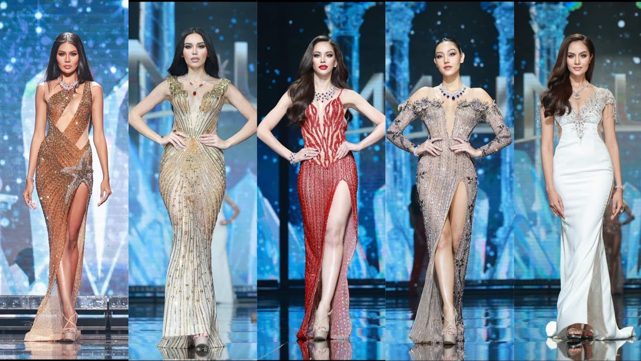 evening dress thailand Evening Gown Competition at Miss Universe 2025