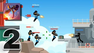 Stickman Combats: Multiplayer Stickman Battle Shooter Gameplay #2 (Android/Offline) screenshot 5