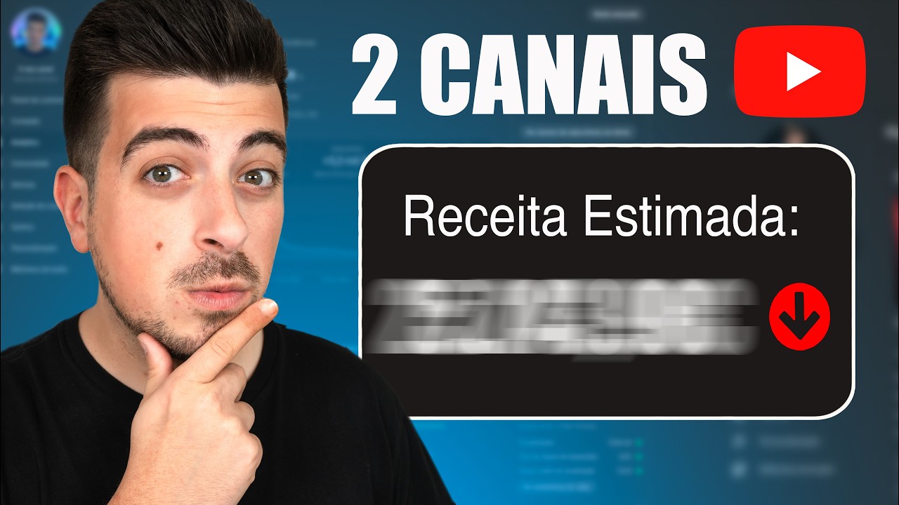 Quanto GANHEI com 2 Canais de YouTube em 2025?