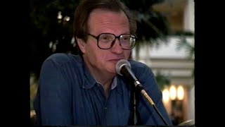 Larry King w/ Alex Bennett Live 105 Sept.1991