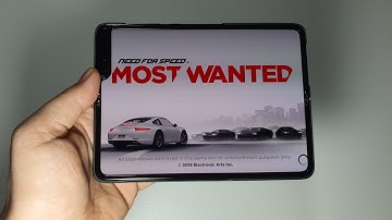 Samsung FOLD | NFS Need for Speed Most Wanted gameplay