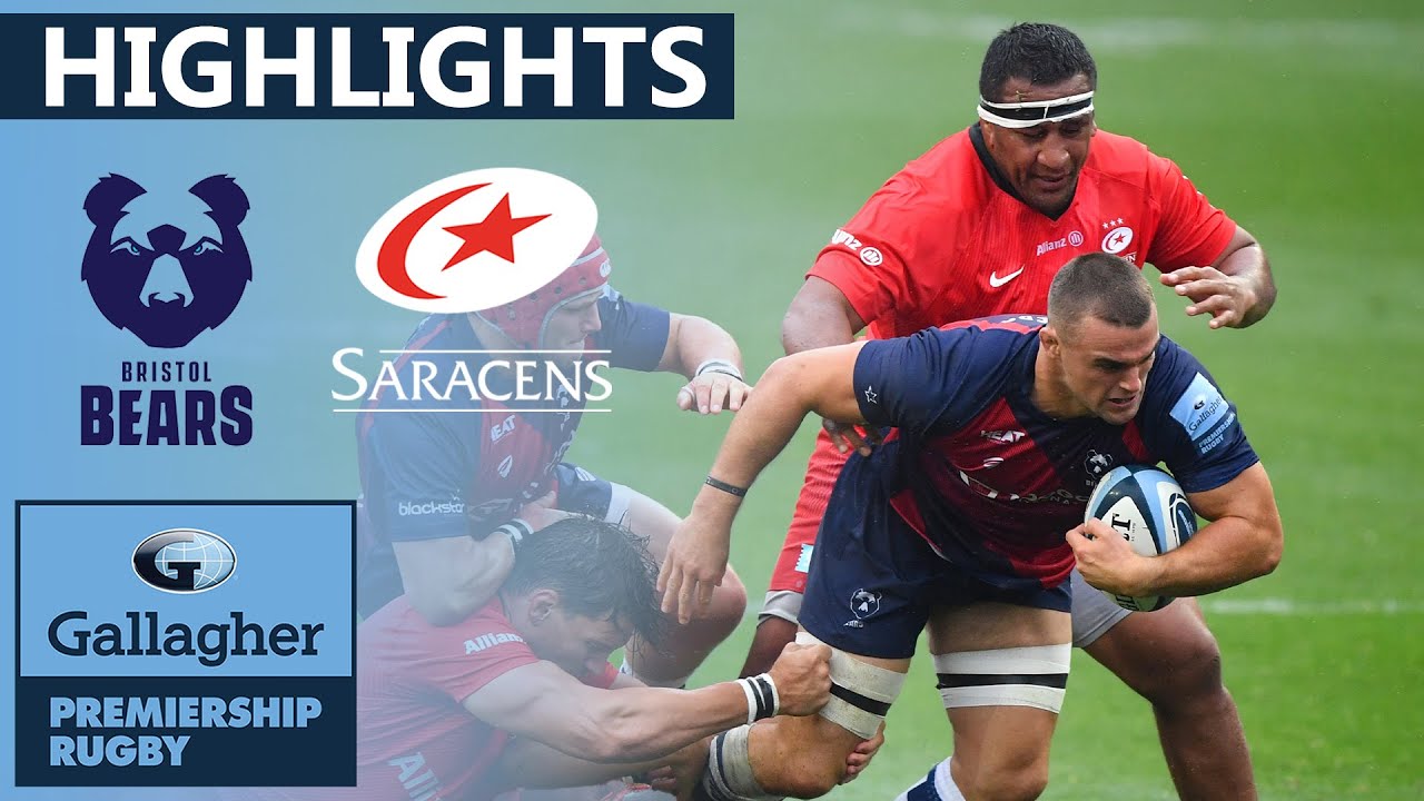 Bristol v Saracens - HIGHLIGHTS Late Penalty Try Decides Match Gallagher Premiership