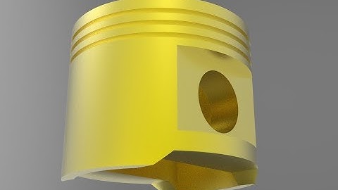 PISTON - 3D MODEL SOLIDWORKS