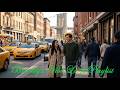 Romance in New York - Scene 5: A street in Brooklyn walking with a yellow cab behind me