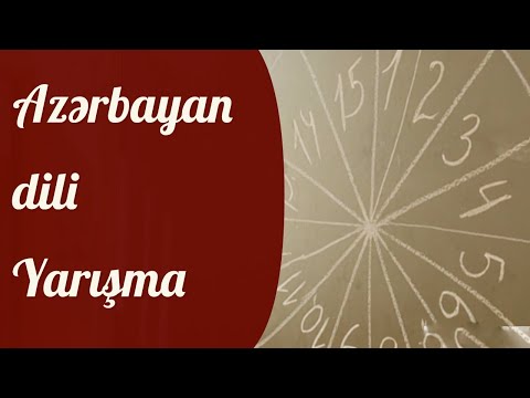 Azərbaycan dili 6-cı sinif qaydalar - Yeni yarışma