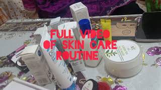 Full Skin Care Routineskin Care Productsclear And Healthy Skineasylife Style With Summya