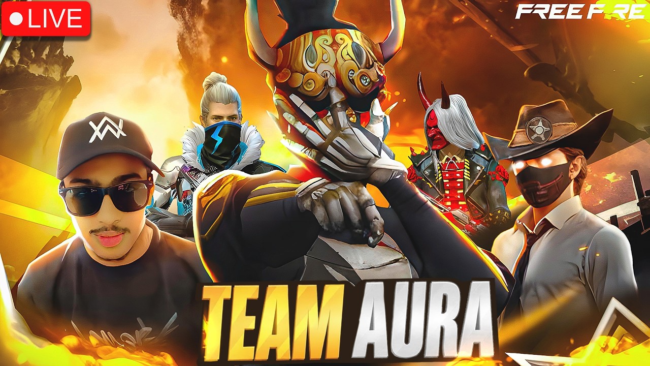 TL ESP VS AURA 🔥 XEVIL IS LIVE 🖤  #freefire #xevil