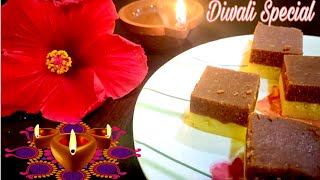 Diwali Special Chocolate Kaju Katli | How to make Chocolate Kaju Katli.......